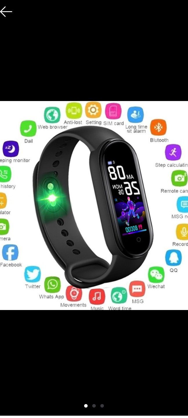 M5 Smart Watch With Bluetooth Call/Music, Waterproof Heart Rate & Blood  Pressure Monitoring, Mens Health Wristband And Smart Bracelet Band M4 From  Hoybow, $6.12 | DHgate.Com