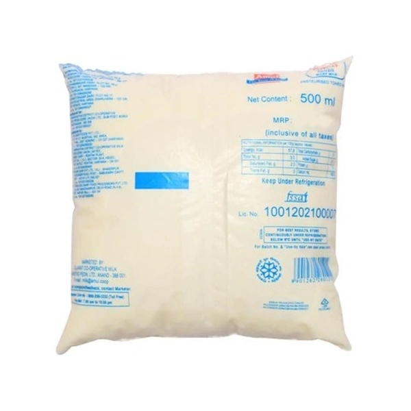 Amul Taaza Fresh milk - 500ml
