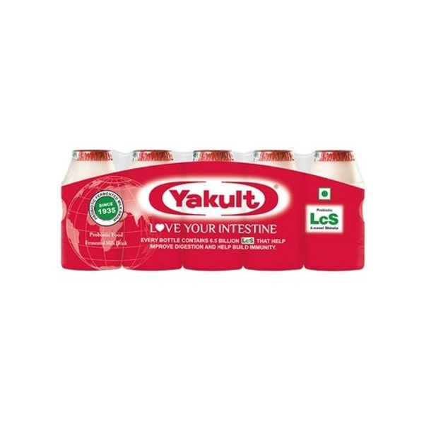 Yakult Probiotic Health Drink - 5 x 65 ml