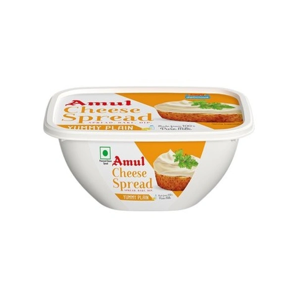 Amul Yummy Plain Cheese Spread - 200g