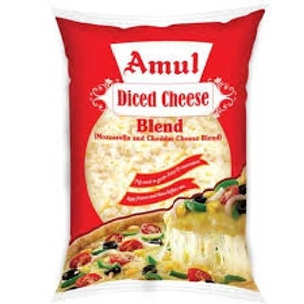 Amul Diced Mozzarella Cheese  - 200g