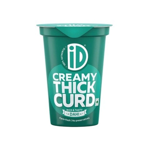 iD Creamy Thick Curd - 400g