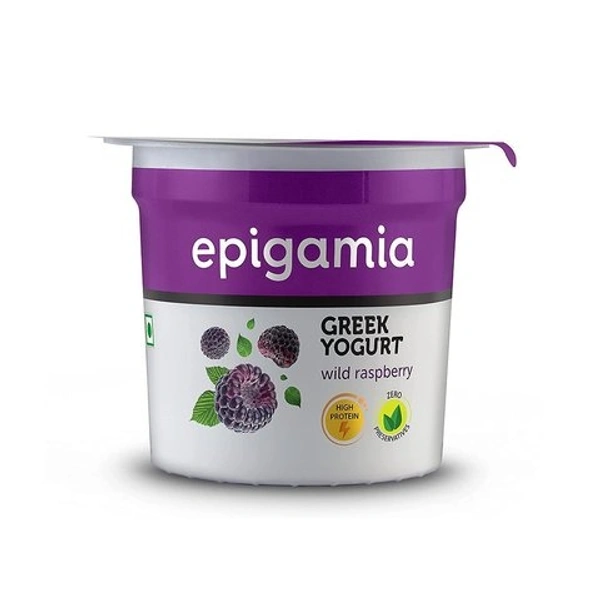 Epigamia Wild Raspberry Greek Yogurt - 90g