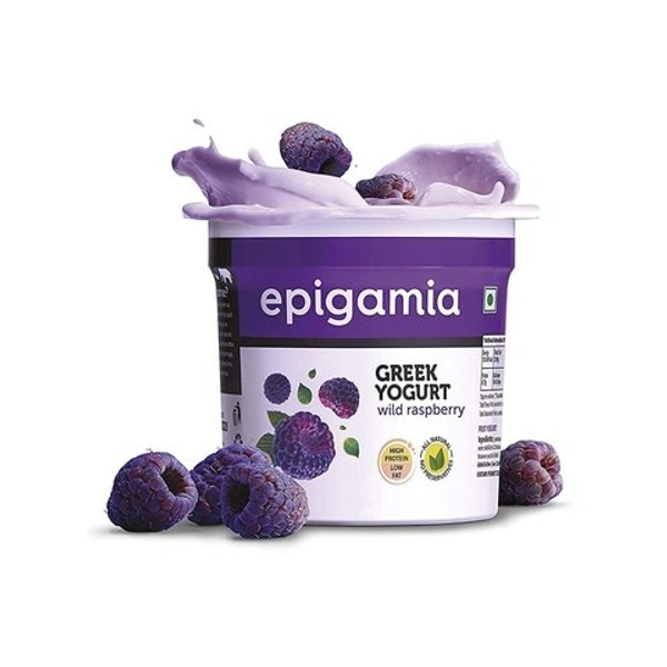 Epigamia Wild Raspberry Greek Yogurt - 90g