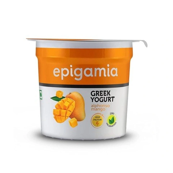 Epigamia Alphonso Mango Greek Yogurt - 90g