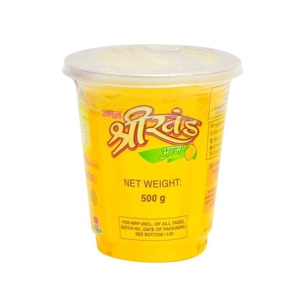 Amul Mango Shrikhand - 500g
