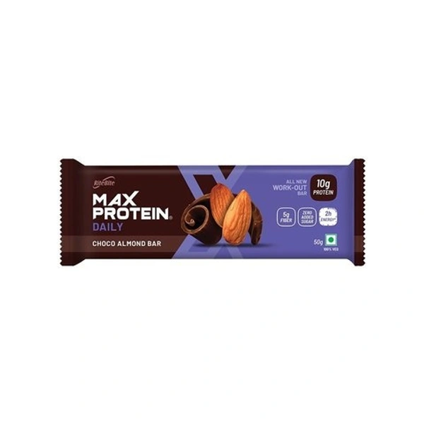 RiteBite Max Protein Daily Choco Almond Bar  - 50g