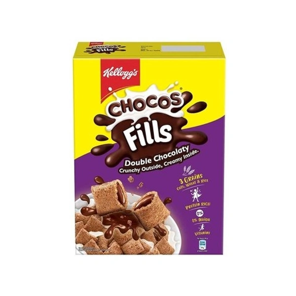 Kellogg's Chocos Fills Double Chocolaty Snack Cereal - 250g
