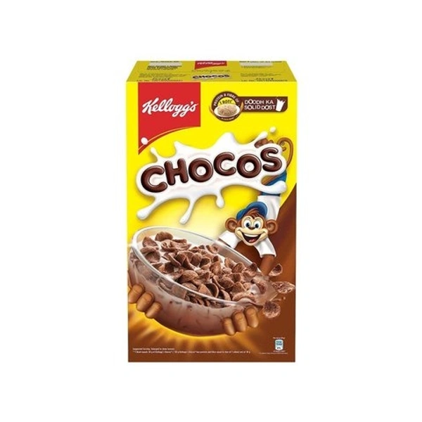 Kellogg's With Protein & Fibre of 1 Roti in each bowl, High in Calcium & Protein, With 10 Essential Vitamins & Minerals, Breakfast Cereals Chocos - 700g