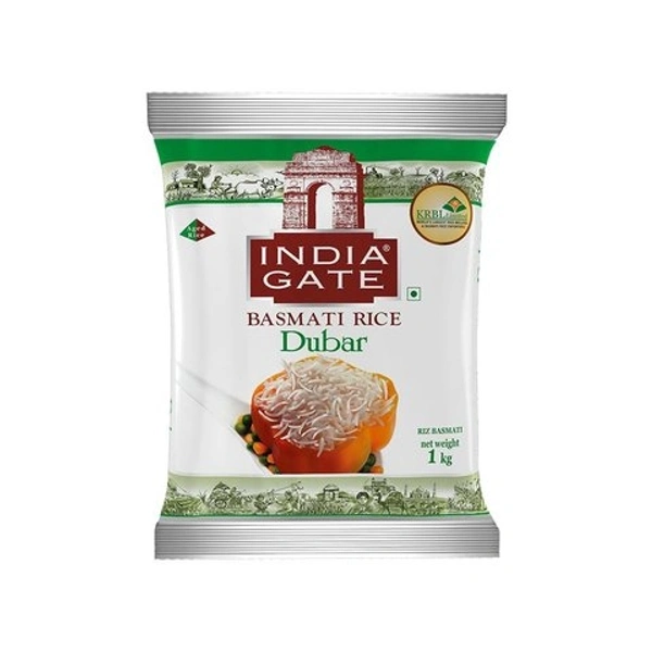 India Gate Dubar Basmati Rice - 1 Kg