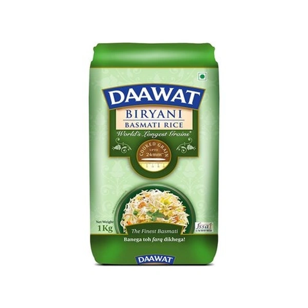 Daawat Biryani Basmati Rice - 1 Kg