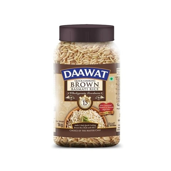 Daawat Brown Basmati Rice - 1 Kg