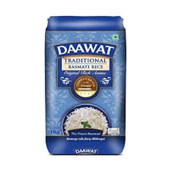 Daawat Traditional Basamati Rice - 1 Kg