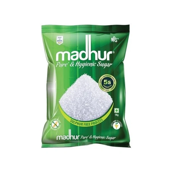 Madhur Pure & Hygienic Sulphurless Sugar - 5 Kg