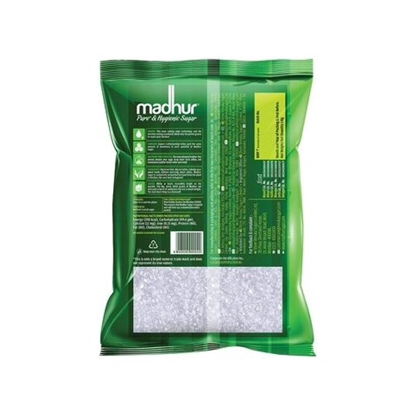 Madhur Pure & Hygienic Sulphurless Sugar - 5 Kg