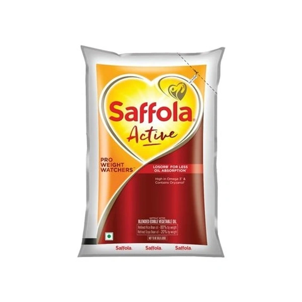Saffola Active Pro Weight Watchers Edible Oil - 1 Ltr