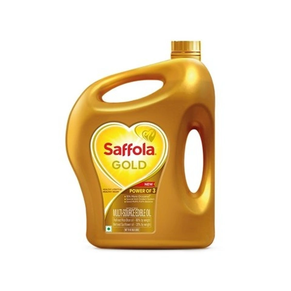 Saffola Gold Healthy Lifestyle & Heart Edible Oil - 2 Ltr