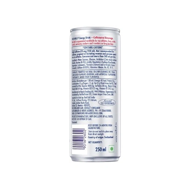 Red Bull Energy Drink Can - 4*250ml