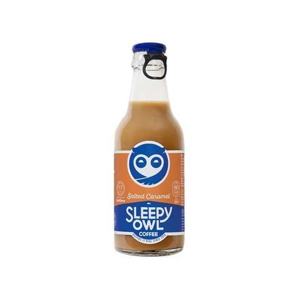 Sleepy Owl Salted Caramel Cold Brew Coffee - 200ml