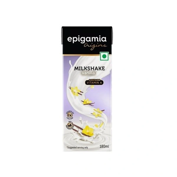 Epigamia Origins Vanilla Milkshake - 180 ml