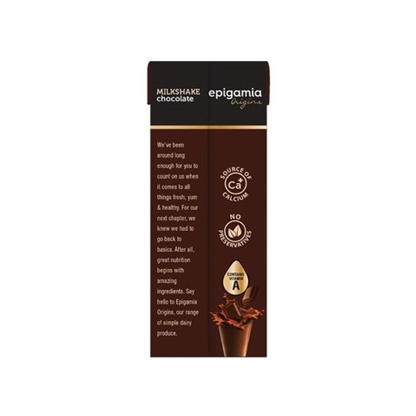 Epigamia Chocolate Milk Shake  - 180 ml