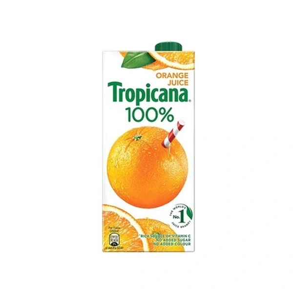 Tropicana 100% Orange Juice  - 1 Ltr