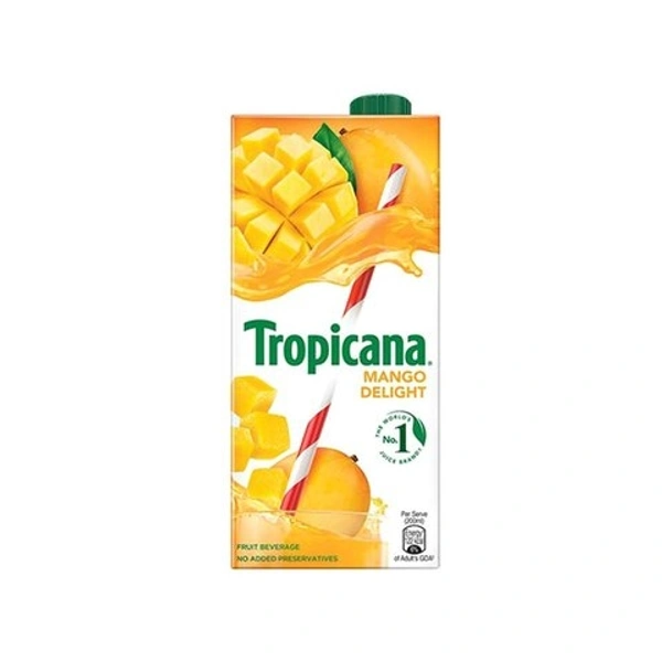 Tropicana Delight Mango Juice  - 1 Ltr