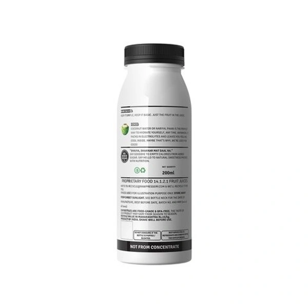 Raw Pressury Natural Coconut Water  - 4*200 ml