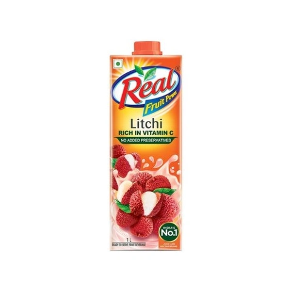Real Litchi Juice  - 1 Ltr