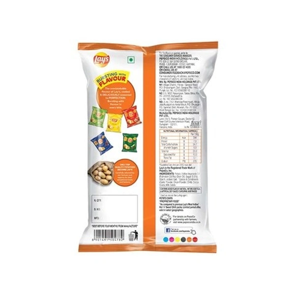 Lays Hot N Sweet Chilli Potato Chips - 30g