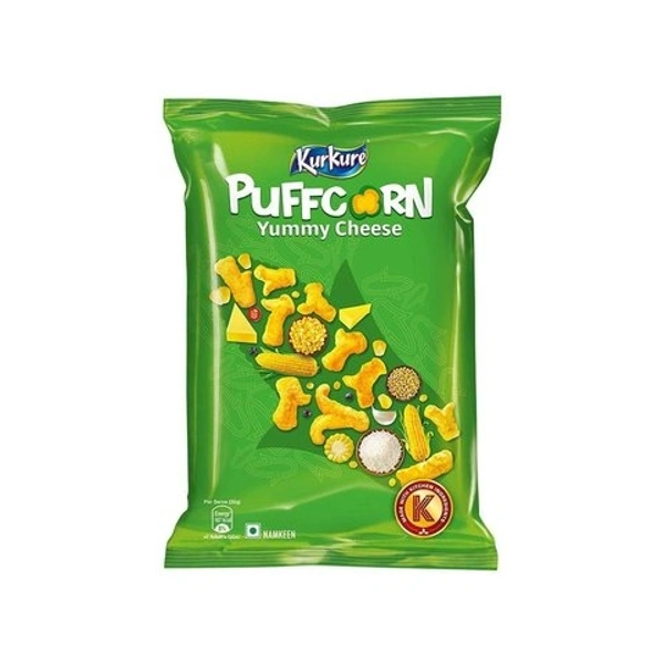 Kurkure Yummy Cheese Puffcorn - 55g