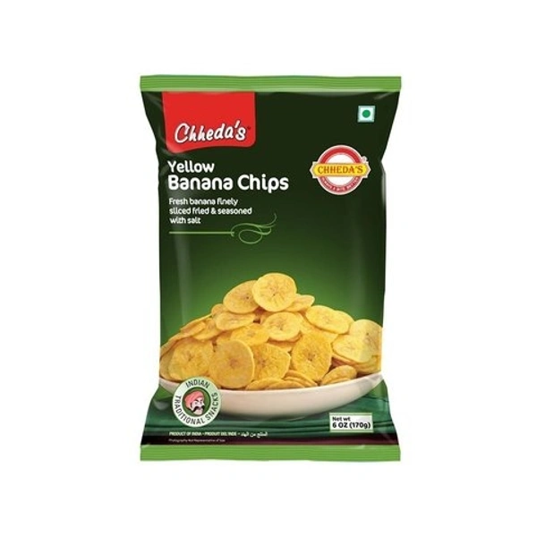 Chheda's Yellow Banana Chips  - 150g
