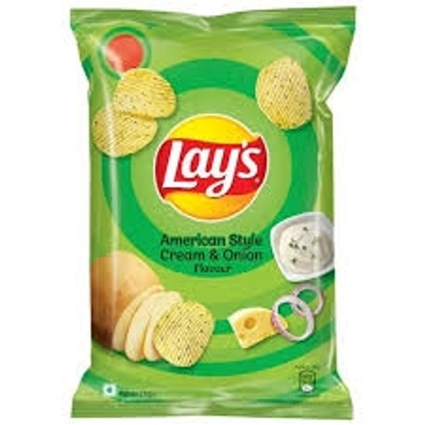 Lays American Style Cream & Onion Chips - 170g