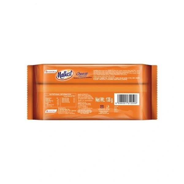 Malkist Cheese Flavoured Crunchy Crackers - 150g