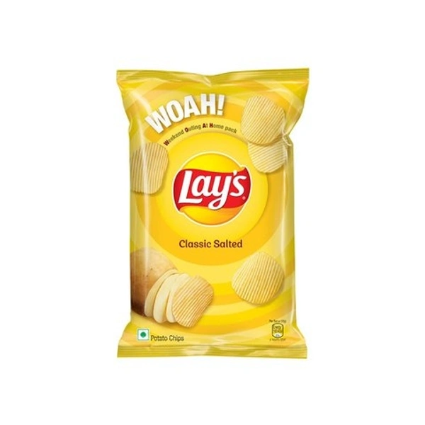 Lays Classic Salted Potato Chips  - 100g
