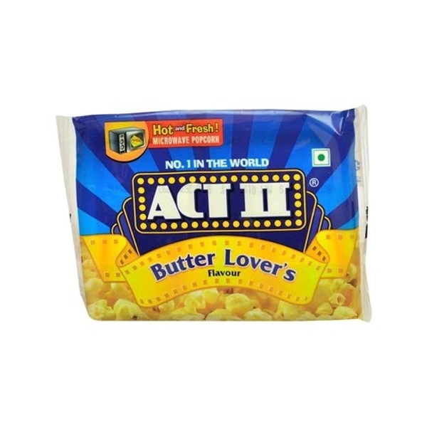 Act || Butterb Lovers Flavour Popcorn - 99g