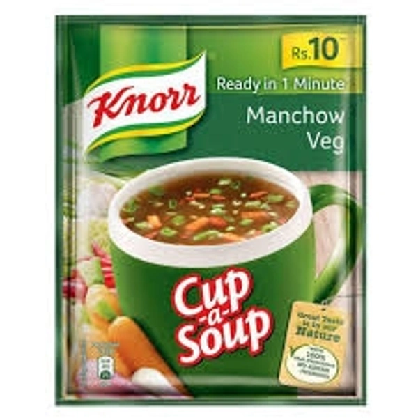 Knoor Instant Veg Manchow Soup  - 12g