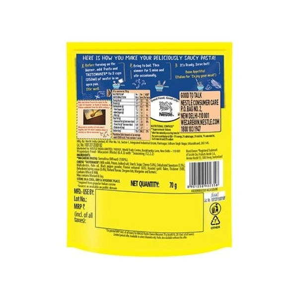 Maggi Cheese Macaroni Pasta  - 70g