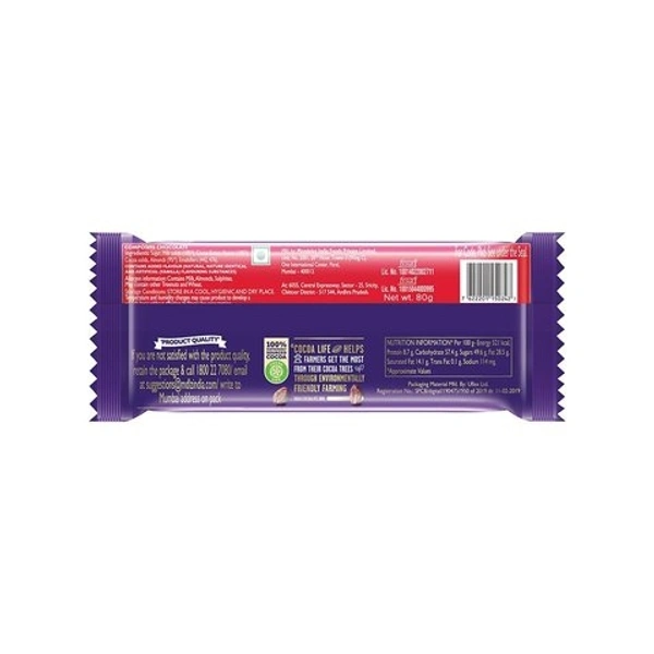 Cadbury Dairy Milk Fruit & Nut  - 36g