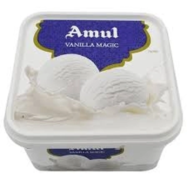 Amul Vanilla Magic Icecream  - 1 Ltr