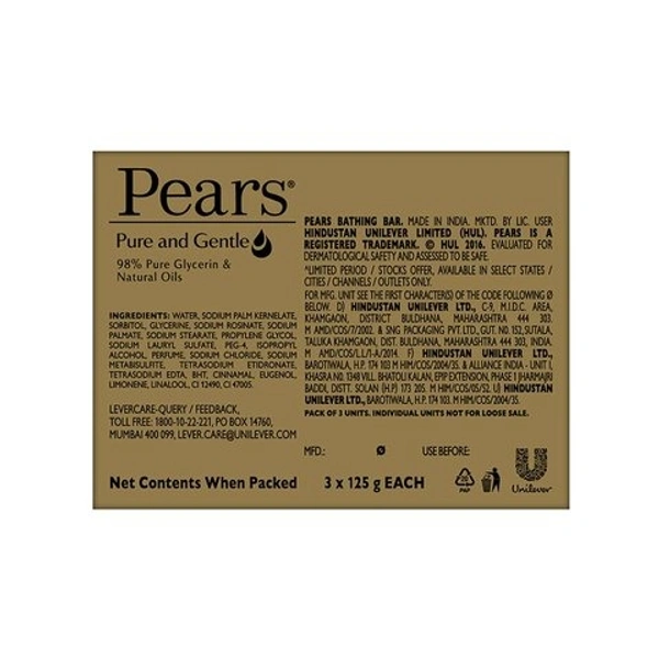 Pears Pure & Gentle Soap - 100g