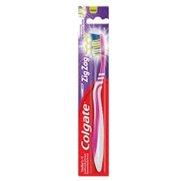 Colgate Zigzag Medium Toothbrush - 1 Pcs