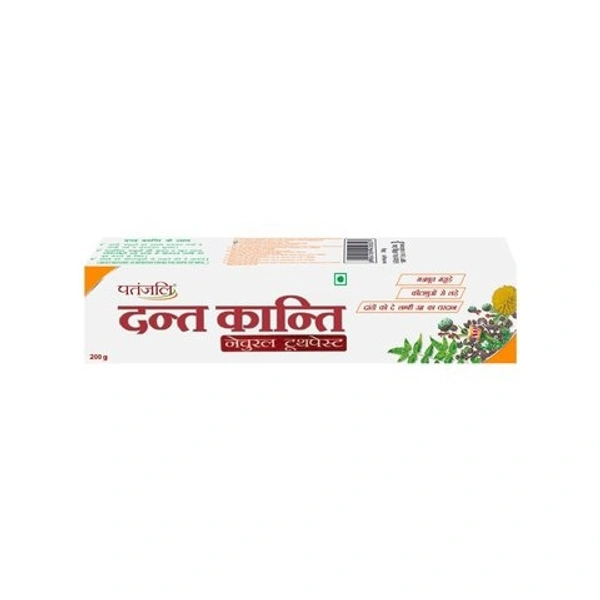 Patanjali Dant Kanti Natural Toothpaste  - 200g