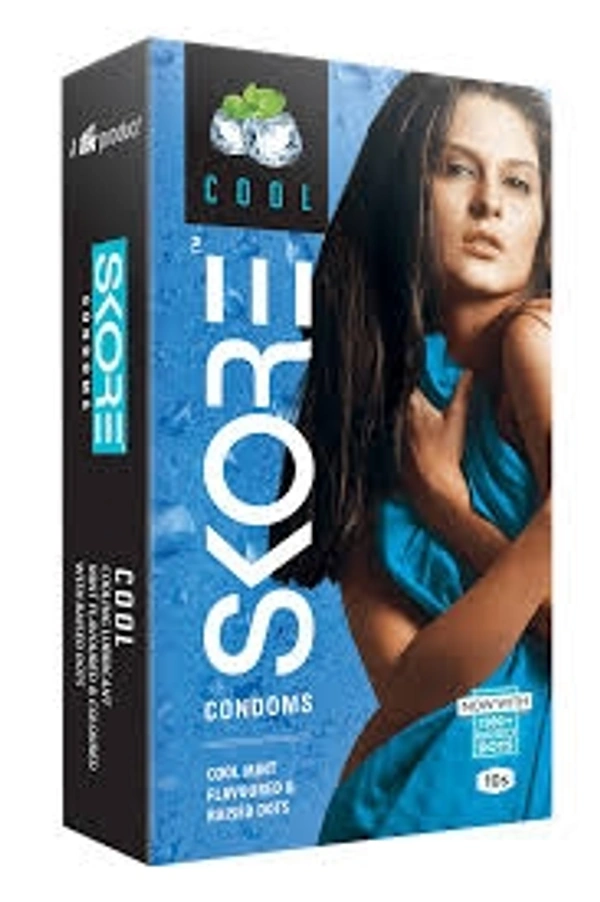Skore Cool Condom  - 10 Pcs