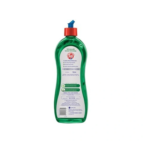 Pril Activ Power Molecules Lime Grease Fighter Liquid  - 750 ml