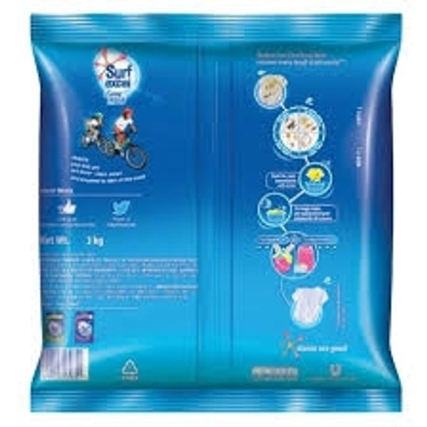 Surf Excel Easywash Detergent Powder - Pack  - 3 Kg