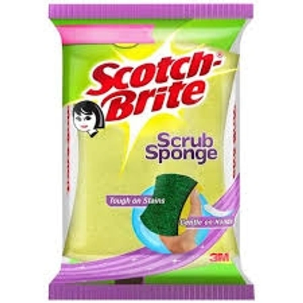 Scotch Brite Scrub Sponge  - 2 Pcs
