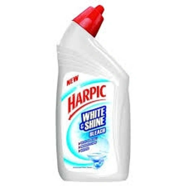 Harpic White & Shine Bleach Toilet Cleaner  - 500 ml