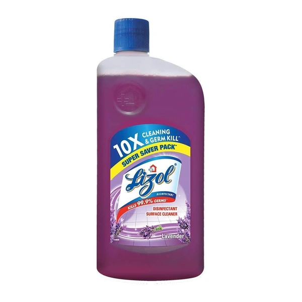 Lizol Disnfectant Lavender Floor Cleaner  - 975 ml