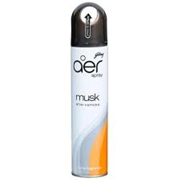 Godrej Aer Musk After Smoke Air Freshener Spray  - 240 ml